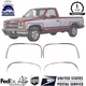 New Front & Rear Fender Trim Chrome Set of 4 For 1988-2000 Chevy&GMC C/K Series