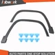 Labwork Fender Flares For Jeep Cherokee 2014 - 2017 Front Left & Right Pair Labwork Fender Flares For Jeep Cherokee 2014 - 2017 Front Left & Right Pair