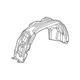 Mopar 68287918AB Quarter Panel Splash Shield Front, Right, For 2019 2 for Jeep Mopar 68287918AB Quarter Panel Splash Shield Front, Right, For 2019 2 for Jeep