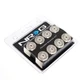 NRG FW-380SS 8 Piece/Set 24mm Titanium Fender Washer Dress Up Kit w/Allen Key NRG FW-380SS 8 Piece/Set 24mm Titanium Fender Washer Dress Up Kit w/Allen Key