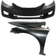 Bumper Cover Fascia Front Sedan for Honda Civic 2013-2015