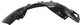  New Front, Driver Side Fender Liner For Dodge Charger 2015-2023