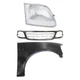 F-150 99-03/F-150 HERITAGE 04-04/F-250 99-99 GRILLE Paint to Match 3-pc Kit with