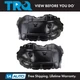 TRQ Front Inner Fender Liner Set Fits 2021-2022 Chevrolet Colorado TRQ Front Inner Fender Liner Set Fits 2021-2022 Chevrolet Colorado