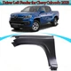 Replacement FRONT FENDER Left Side For 2023 2024 Chevy Colorado w/o Lip Primed
