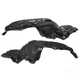 2013-2015 Black Fits Subaru WRX STI Front Left + Right Splash Guard Fender Liner