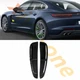 ✨A Pair Bright Black Front Fender Trim Molding For Porsche Panamera 971 2017-20