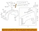 GM OEM 14-19 Sierra 1500 Fender Fender Components-Diagonal Brace 22809932 GM OEM 14-19 Sierra 1500 Fender Fender Components-Diagonal Brace 22809932