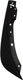 Front Bumper End Right (Passenger) Extension for Dodge Challenger 2008-2014,