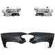 Headlights + Fender Kit Halogen For 2016-2017 Toyota Tacoma