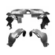 New Front Fender Liner & Lower Engine Under Cover Set For 2007-2009 Honda CRV
