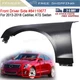 Primed Steel Front Driver Side Fender for 2013-2018 Cadillac ATS Sedan #84110677 Primed Steel Front Driver Side Fender for 2013-2018 Cadillac ATS Sedan #84110677
