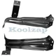 For 09-14 Maxima S & SV Front Fender Brace Support Bracket Black Steel SET PAIR