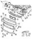 Genuine Mopar Fender Extension Right 68043398AA