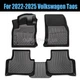 For 2022-2025 Volkswagen Taos TPE All-Weather Front & Rear Floor Mats Liners 3X