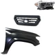 Front Grille Kit For 2018-2022 Toyota Tacoma SR Front Grille Kit For 2018-2022 Toyota Tacoma SR
