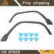 For Jeep Cherokee 2014 2015 2016 2017 Front Fender Flares Left & Right Set 2Pcs For Jeep Cherokee 2014 2015 2016 2017 Front Fender Flares Left & Right Set 2Pcs