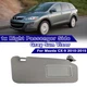 Gray Passenger Side Sun Visor w/ Mirror For 2010-2015 Mazda CX-9 TDY1-69-320 Gray Passenger Side Sun Visor w/ Mirror For 2010-2015 Mazda CX-9 TDY1-69-320
