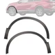 Left & Right Front Fender Flare Molding Trim Pair for Honda CR-V 2017-2022 Left & Right Front Fender Flare Molding Trim Pair for Honda CR-V 2017-2022