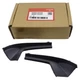 2Pcs Car Front Cowl Grille Outer Cap Cover For Nissan Versa Hatchback 2007-2012