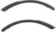 For 2011-2014 Cayenne Fender Trim Rear Primed Plastic SET PAIR