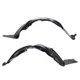 Front Driver & Passenger Side Fender Liner Set For 2018-2019 Toyota C-HR