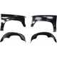 Front Fender Kit Compatible with 1993-1994 Chevrolet Blazer Front Fender Kit Compatible with 1993-1994 Chevrolet Blazer