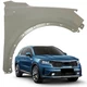 Front Passenger Side Fender For Kia Sorento 2021-2024 Primed Steel Replacement Front Passenger Side Fender For Kia Sorento 2021-2024 Primed Steel Replacement