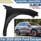 Primed Steel Front Right Side Fender For 20-24 Ford Escape LJ6Z16005A FO1241329
