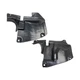 For Mazda 3 2014 15 16 17 2018 Fender Liners Front Driver Passenger Side Pair