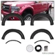 Fit For 2009-2014 Ford F150 Styleside Pocket Rivet Bolt-on Style Fender Flares