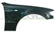 BMW 3 SERIES E46 2001 - 02/2005 FRONT RIGHT FENDER WITH FIREFLY HOLE