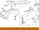 GM OEM 14-19 Sierra 1500 Limited Fender Components-Diagonal Brace 22809932 GM OEM 14-19 Sierra 1500 Limited Fender Components-Diagonal Brace 22809932