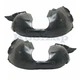 For 15-19 A3 Convertible & Sedan Front Splash Shield Inner Fender Liner SET PAIR For 15-19 A3 Convertible & Sedan Front Splash Shield Inner Fender Liner SET PAIR
