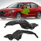 2x For 2011-2014 Subaru Impreza WRX Left & Right Fender Liner Splash Shield SET