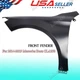 Steel Front Left Driver Side Fender for 2014-2019 Mercedes CLA250 1178810101-PFM Steel Front Left Driver Side Fender for 2014-2019 Mercedes CLA250 1178810101-PFM