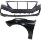 Bumper Cover Fascia Front for Hyundai Sonata 2015-2017 Bumper Cover Fascia Front for Hyundai Sonata 2015-2017