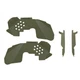 For Jeep Wrangler JK 18 ACE Engineering Locas Green Front Inner Fenders Kit