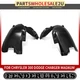 2Pcs Inner Fender Liner Dustproof PP Front for Dodge Charger Magnum Chrysler 300 2Pcs Inner Fender Liner Dustproof PP Front for Dodge Charger Magnum Chrysler 300