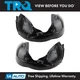 TRQ Front Inner Fender Liner Set For 2015-2020 Dodge Charger CH1248177 CH1249177