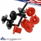 New Engine Under Cover Shield Guard Screws Clips Set For Ford Lincoln Red Black New Engine Under Cover Shield Guard Screws Clips Set For Ford Lincoln Red Black