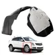 Front Fender Liner Inner Panel Right Passenger Side For 2010-2016 Cadillac SRX Front Fender Liner Inner Panel Right Passenger Side For 2010-2016 Cadillac SRX