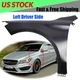 For 2014-2019 Mercedes Benz CLA250 CLA45 AMG Fender Front Driver Side Primed For 2014-2019 Mercedes Benz CLA250 CLA45 AMG Fender Front Driver Side Primed
