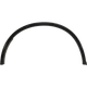 Fender Trim For 2011-2022 Dodge Durango Primed Plastic Rear Driver Side Fender Trim For 2011-2022 Dodge Durango Primed Plastic Rear Driver Side