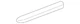 Genuine Mercedes-Benz Strip 212-690-34-62 Genuine Mercedes-Benz Strip 212-690-34-62