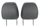 20 21 22 MAZDA CX30 Headrest Left & Right PAIR FRONT BLACK LEATHER