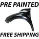 NEW Painted To Match Front LH Driver Side Fender for 2018-2022 Toyota C-HR 18-22