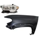 TACOMA 19-23 HEAD LAMP LH Assembly Halogen 2-pc Kit with Fender