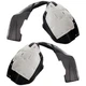 Set of 2 Fender Liners Front Driver & Passenger Side Left Right for SRX Pair Set of 2 Fender Liners Front Driver & Passenger Side Left Right for SRX Pair