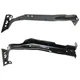 Front Driver & Passenger Side Lower LH RH Pair New Set of 2 Fender Supports